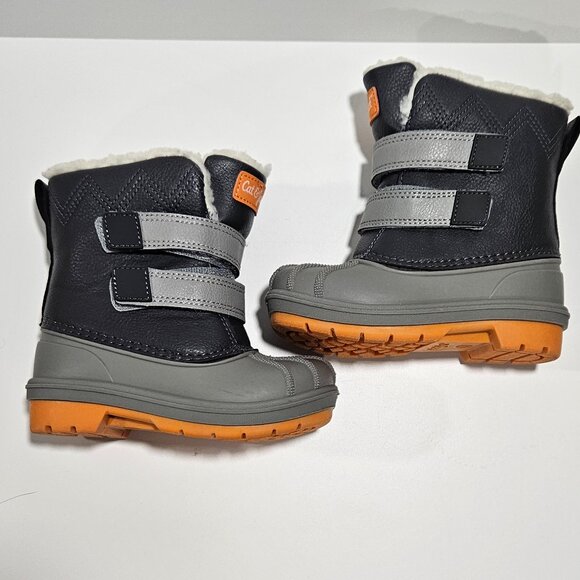 Cat & Jack Toddler Duck Boots | Size 7 | Faux Fur Lined Thermolite - Picture 7 of 9